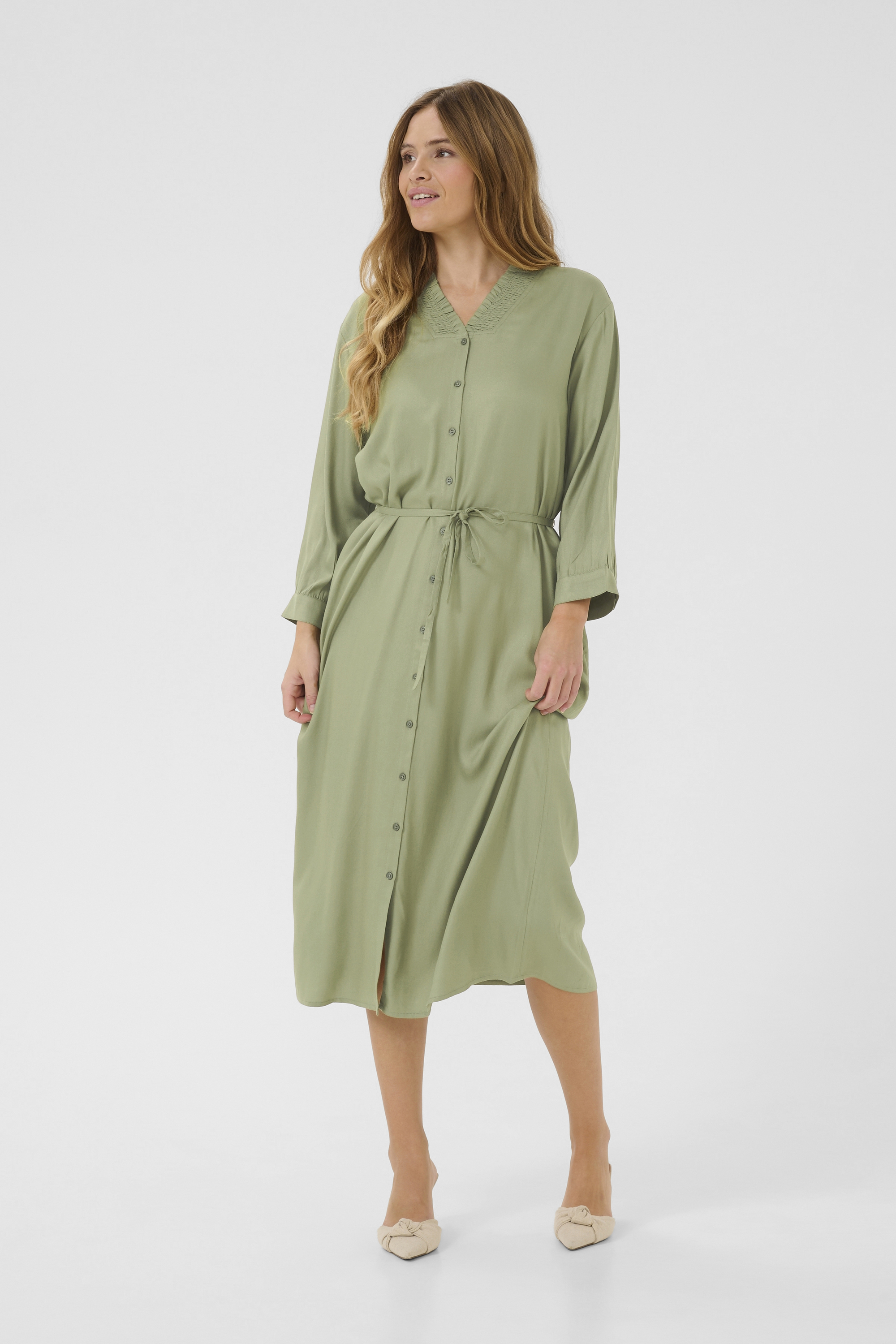 Kleid Regular fit Oil Green Image