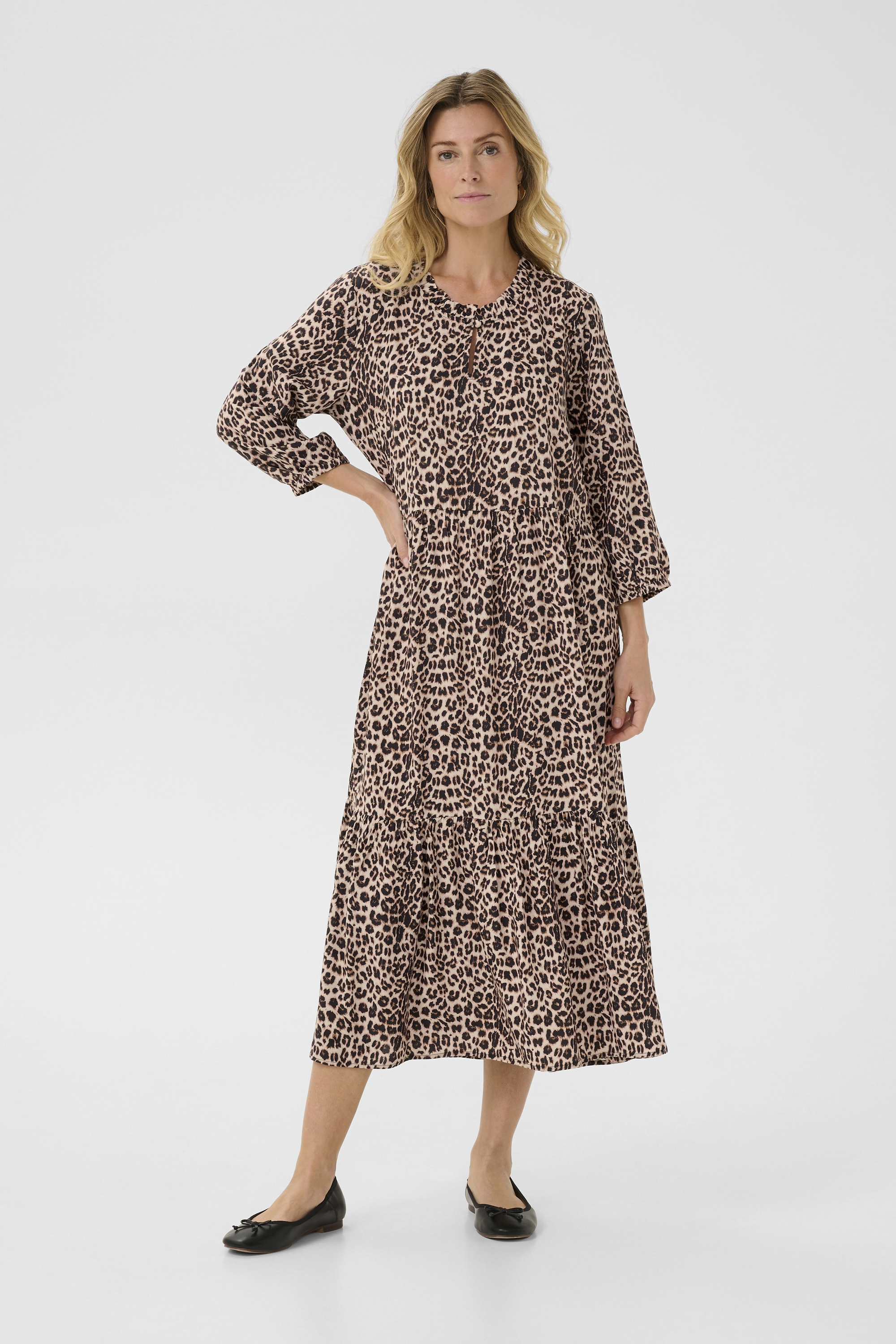 Kleid A-shape Animal Neutral animal