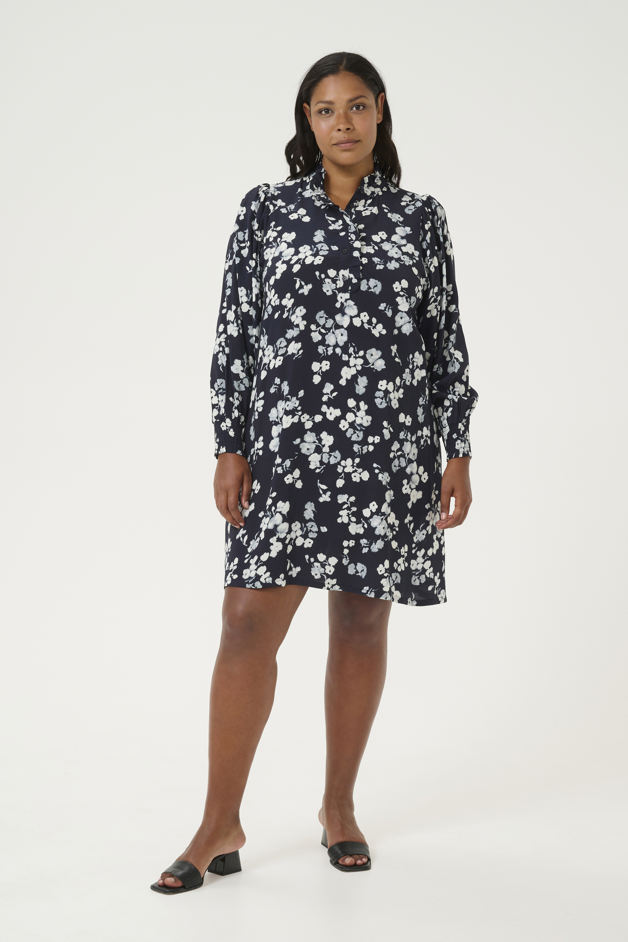 Kleid A-shape navy Image