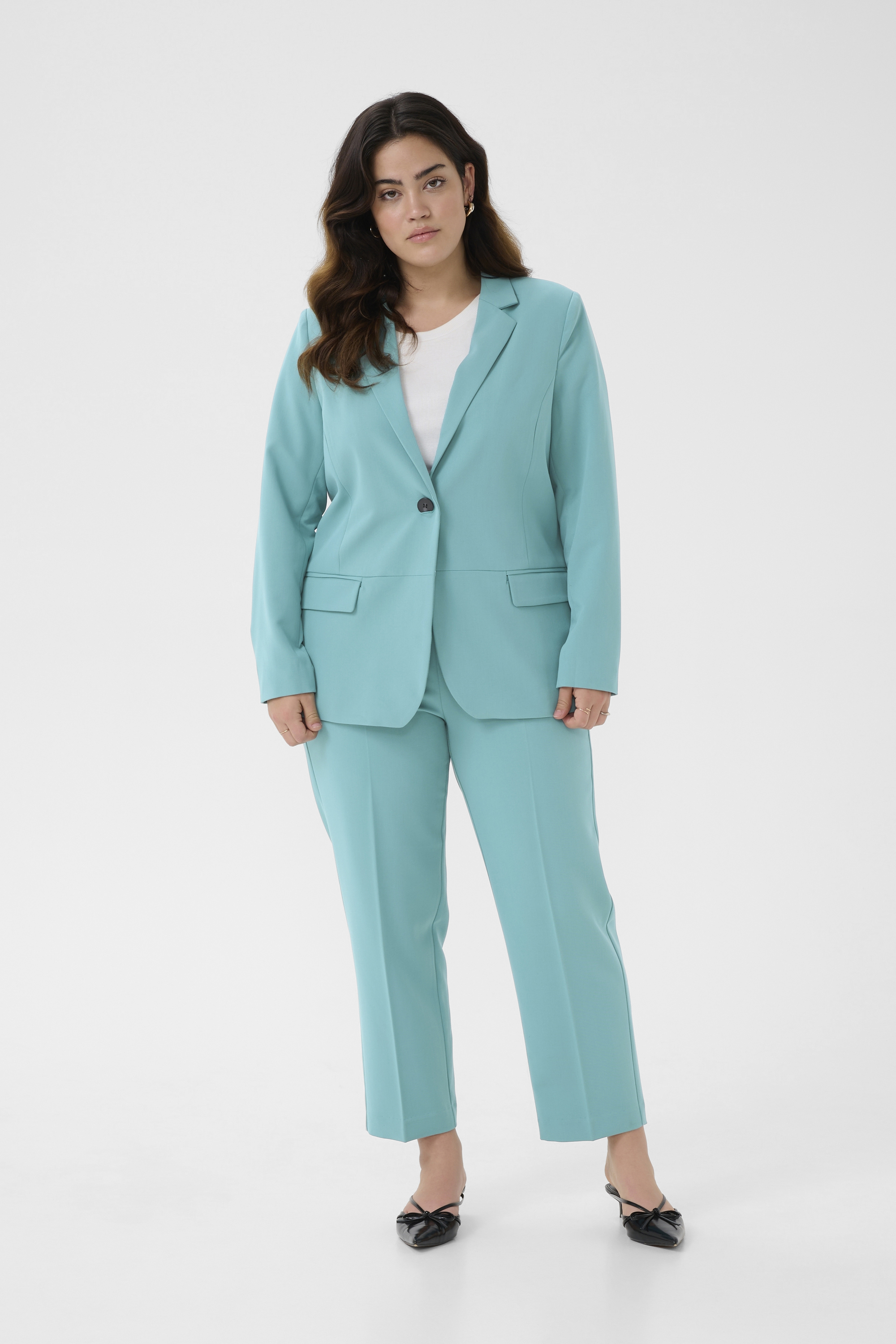 Blazer Tight fit Teal Image