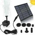 Ymyny - Pompa solare per acqua piovana, pompa per piscina, fontana, pompa solare per acqua, fontana