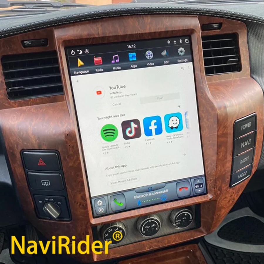 12,1 zoll Tesla Bildschirm Android Für Nissan Patrol V 5 Y61 LHD RHD 2004 - 2021 Auto DVD Auto Radio stereo Multimedia Player Wifi GPS