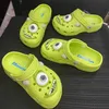 Kinder Outdoor Sandalen Pixar Monsters Universität Mike Michael Wazowski Solide Wasserdichte Hausschuhe Atmungsaktive Eva Schuhe Geschenk