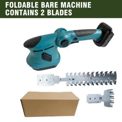 2 IN 1 Cordless Elektrische Heckenschere Handheld Garten Strauch Beschneiden Mäher Haushalt Jäten Werkzeug Für Makita 18V Batterie
