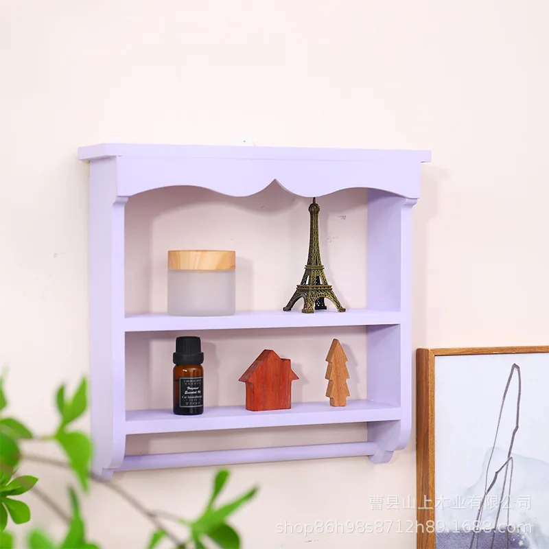 Doppelschichtiger Desktop-Aufbewahrungsschrank aus Holz für Kosmetik, Parfüm, Aufbewahrungsschrank, Automodell, Aufbewahrung, Vitrine, multifunktional