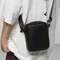 Sac à bandoulière minimaliste pour hommes, petits sacs portables à la mode, sacoche en cuir PU souple pour hommes, sac de téléphone de loisirs