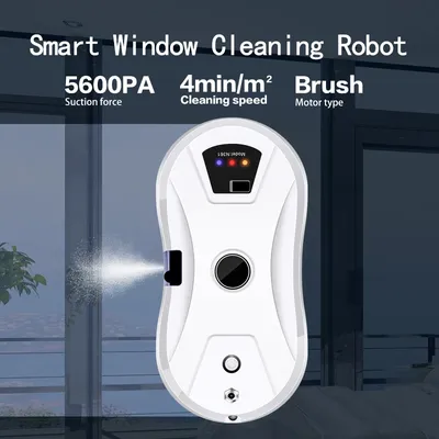 5600PA Intelligente Fenster Reiniger Staubsauger Roboter Fenster Reiniger Elektrische Glas Reiniger Haushalt Fernbedienungen Image