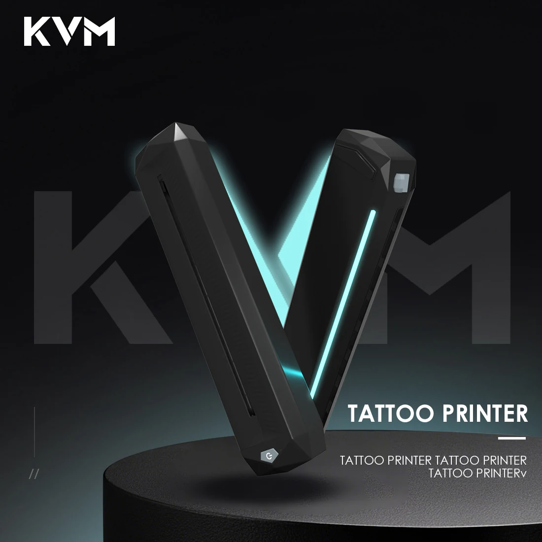 KVM Wireless Tattoo Transfer Schablone Drucker Thermodrucker Tintenloser Transfer Thermokopierer Maschinenschablone für Tätowierer Image