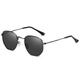 TNDVIC Sunglasses UV400 Protection | Metal Frame Candy Color Lens | for Women Men Outdoor Sports & Driving(black c1)