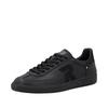 Sneaker RIEKER SPORT "San Diego Swing2GO", Herren, Gr. 44, schwarz (schwarz uni), Leder, sportlich, Schuhe, Retro-Sneaker aus der neuen Christoph Kramer Kollektion