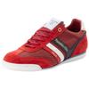 Sneaker PANTOFOLA D´ORO "VASTO NYLON UOMO LOW", Gr. 46, rot, Leder, Synthetik, sportlich, Schuhe