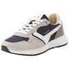 Sneaker PANTOFOLA D´ORO "CAMMINARE", Gr. 45, schwarz, sanftes weiß, Leder, Synthetik, sportlich, Schuhe