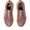 Laufschuh ASICS "NOVABLAST 5", Gr. 39,5, rubble rot, fawn, Textil, sportlich, Schuhe