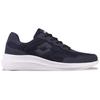 Sneaker LOTTO, Gr. 48, blau (navy, weiß), Synthetik, Kunstfaser, unifarben, sportlich, Schuhe, - in XL Größen