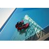 Spangenpumps RIEKER, Damen, Gr. 40, rot (dunkelrot), Lacklederimitat, glänzend, elegant, Schuhe, Riemchenpumps, Festtagsschuh, Trichterabsatz, mit weicher Innensohle