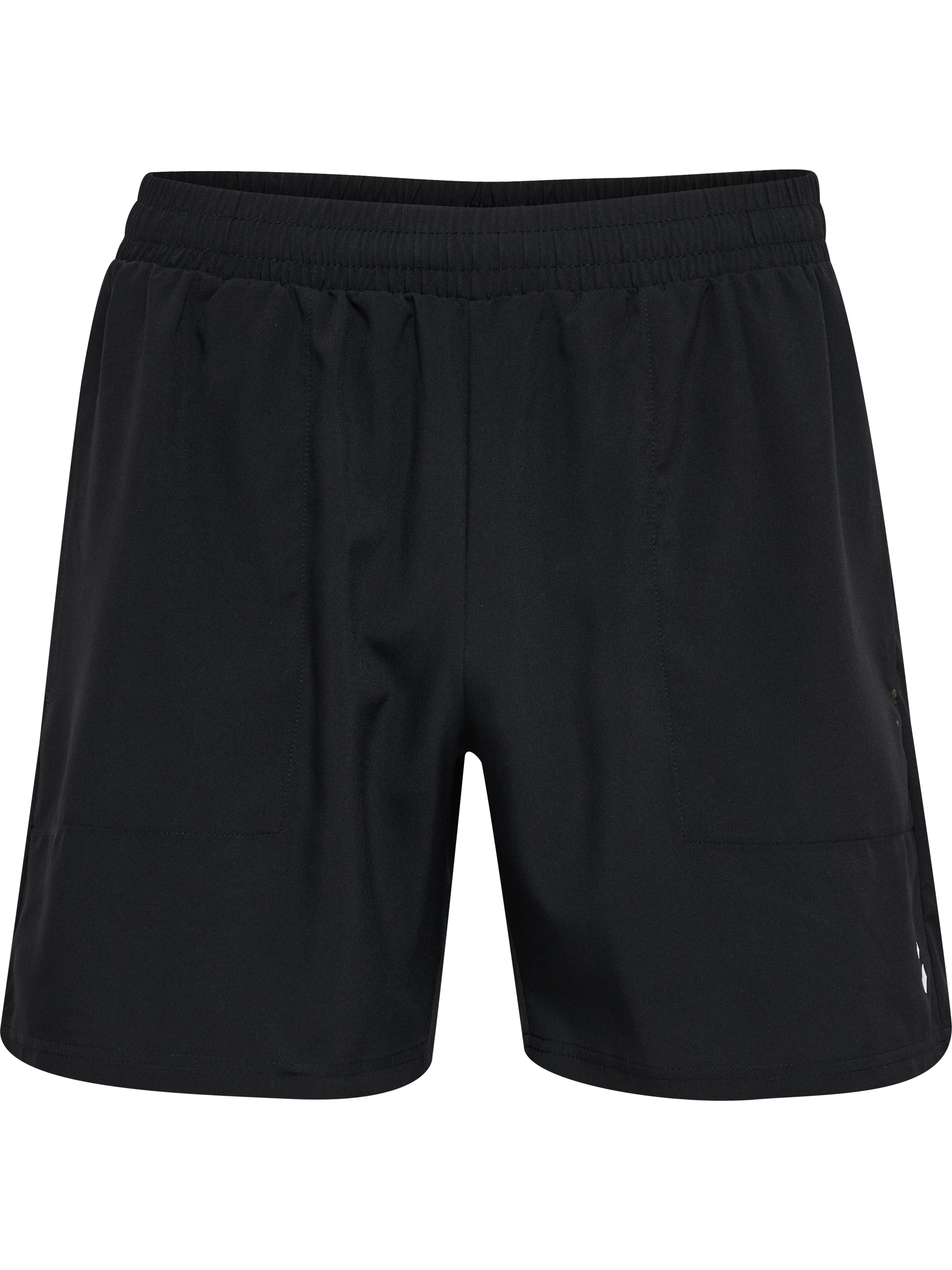 Trainingsshorts HUMMEL "HMLPULSE WORKOUT SHORTS", Herren, Gr. XL(42), N-Gr, schwarz, Obermaterial: 100% Polyester, Sportlich, Hosen Image