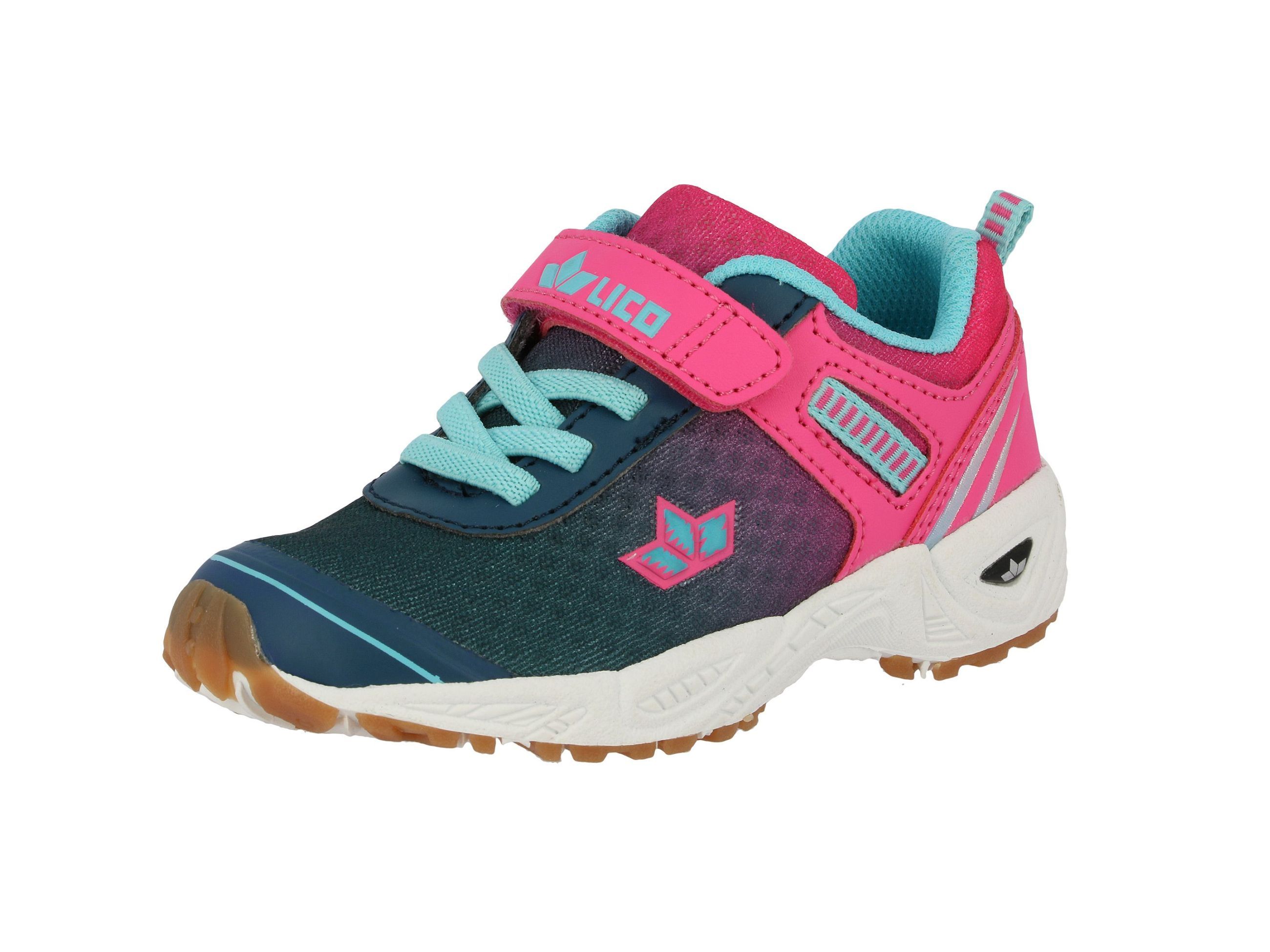 Trainingsschuh LICO "Sportschuh Barney VS", Kinder, Gr. 27, blau, Synthetik, Schuhe Image