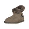 Hausschuh SHEPHERD "Shepherd Hausschuhe Leder", Damen, Gr. 39, grau (asphalt), Leder, casual, Schuhe