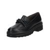 Slipper PAUL GREEN "Paul Green Slipper Glattleder", Damen, Gr. 40,5, schwarz, Glattleder, casual, Schuhe