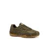 Schnürschuh GEOX "U SNAKE ORIGINAL", Herren, Gr. 48, grün (khakigrün), Veloursleder, Textil, casual, Schuhe, Schnürschuh, Freizeitschuh mit Geox Spezial Membrane