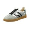 Sneaker GANT "Cuzima", Damen, Gr. 41, silber (silberfarben), Leder, modisch, Schuhe, mit Gummilaufsohle