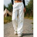 Per donna Pantaloni Cargo Pantaloni da escursionismo Esterno Vestibilità regolare Traspirante Asciugatura Rapida Leggero Pantaloni Bianco Verde Campeggio / Escursionismo Golf Corsa S M L XL XXL