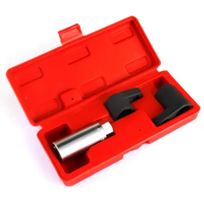 3pcs Oxygen Sensor Socket Wrench Tool Kit 22mm Oxygen Sensor Socket Install Removal Tools
