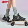 Xtep Freizeitschuhe für Damen, 2025, Frühling, Street-Style, dicke Sohle, Sportschuhe, Vintage,