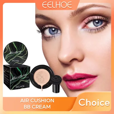 EELHOE Mushroom Head BB Cream Face Base Makeup Natural Moisturizing Foundation Concealer Liqiud Foundation Air Cushion BB Cream