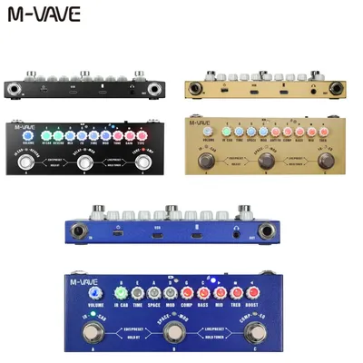 M-VAVE Cube Baby \Cube Baby BASS \Cube baby AC Effects Pedal for Different Guitar Effect Pedal