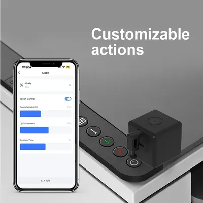 Tuya Zigbee Smart Fingerbot Switch Bot Remoter Garage Curtains Button Robot Pusher Need Gateway