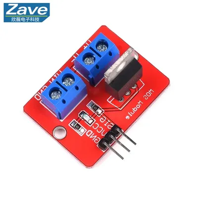 0-24V Top Mosfet Button IRF520 MOS Driver Module For Arduino MCU ARM Raspberry pi