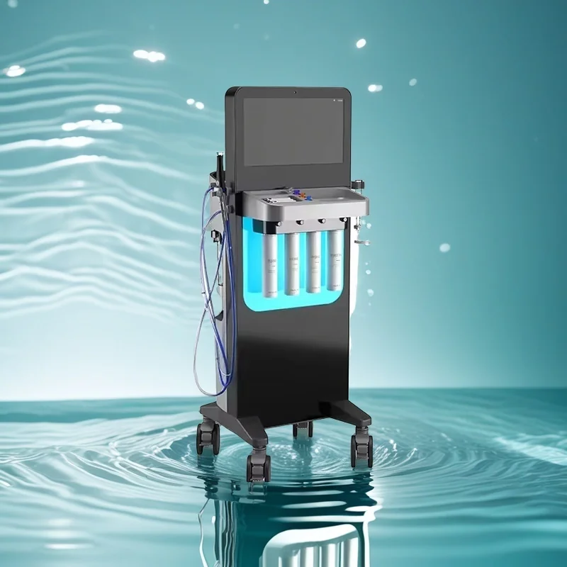 Professionelle Hydra-Hautreinigungsmaschine mit starkem Sauggriff und für Spa und Salon Image