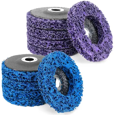 1PC Coral Disc Poly Strip Diamond Grinding Wheel Flap Disc 4/4.5/5 Inch for Angle Grinder Paint Rust