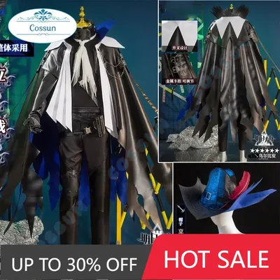 COSSUN Arknights Ulpianus Three Captains Cosplay Costume Cos Game Anime Party Uniform Hallowen Play Image