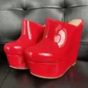 Olomm Neue Mode Frauen Plattform Pumpen Sexy Keile High Heels Charme Runde Kappe Elegante Weiße Schuhe Damen Plus UNS Größe 5-20