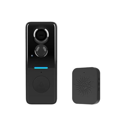 1080P Smart Wireless Video Doorbell Camera with Ringtone Night Vision Real-time Alerts AI Body Detection WiFi Two-Way Calls Cloud Storage
