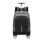 Schoolbag with Wheels School Rolling Backpack School Trolley Bags Spinner Suitcase Carry On Hand Luggage 20 Inch Men Travel Rolling Luggage Backpack for Storage(Grey)
