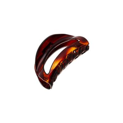 Women's Belle Cutout Curve Claw Clip by France Luxe in Tortoise (Size OS)