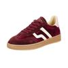 Sneaker GANT "Cuzima", Damen, Gr. 40, rot (weinrot), casual, Schuhe, mit Kontrasteinsätzen