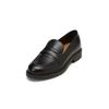 Loafer MARC O'POLO "aus Schafleder", Damen, Gr. 40, schwarz, Obermaterial: 100% Leder (Schaf), unifarben, Schuhe