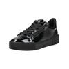 Sneaker HÖGL "Högl Sneaker Leder", Damen, Gr. 41, schwarz (schwarz lack), Leder, casual, Schuhe