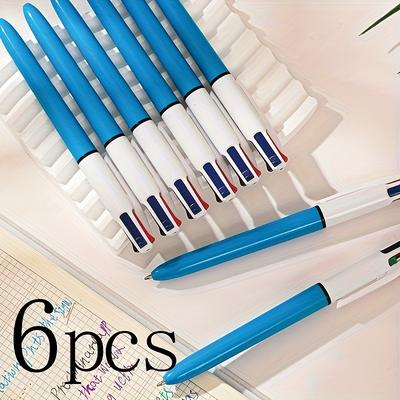 TEMU 6 4-in-1 Pens, , Writing, Drawing, And Marking, No Lag, And Anti-drying Ink Image
