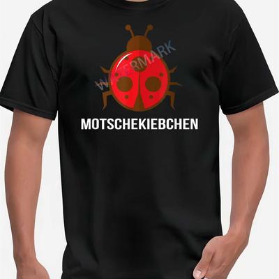 TEMU East Germany East German Woman Saxony Anhalt Moped East 164127 Funny Mens Short Sleeve T-shirt Black Am Image