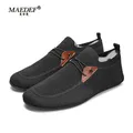 MAEDEF Scarpe da uomo Scarpe da uomo Pantofole da uomo Scarpe sportive da uomo piatte e traspiranti Pantofole da uomo Pantofole da uomo Mocassini Scarpe da tennis