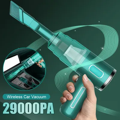 29000Pa Car Wireless Vacuum Cleaner Cordless Handheld Auto Vacuum Home & Car Dual Use Mini Vacuum Cleaner Vacuum Cleaner