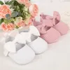 Kidsun Baby Mädchen Schuhe Kleinkind Prinzessin rosa Bowknot Baumwolle weiche Anti-Rutsch-Sohle Neugeborene First Walker Cirb Schuhe Mocassim