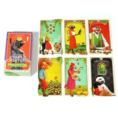 The Tarot of Curious Creatures 78 Card Deck Guide You Toward The Unfolding of Your Own Inner Knowing