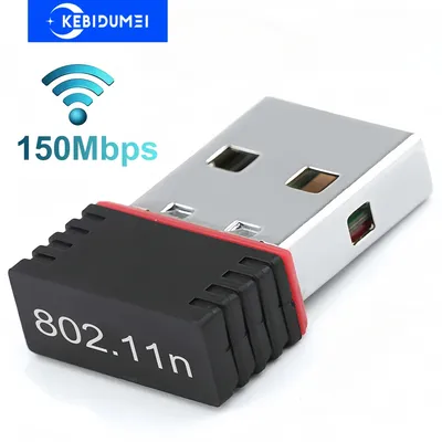 150Mbps USB WiFi Adapter 2.4G Wireless Network Card Mini Signal Receiver USB Dongle Plug and Play