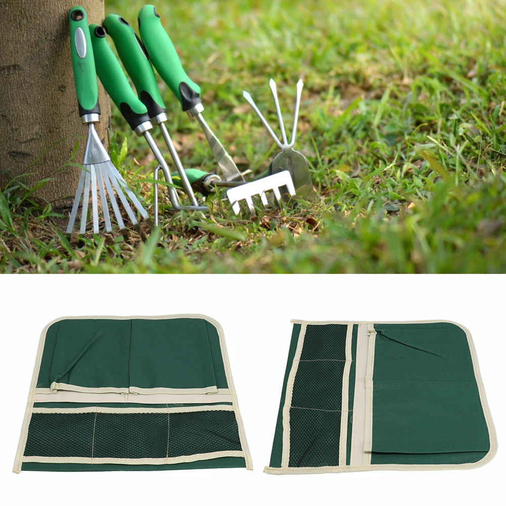 Garten Faltbare Kneeler Hocker Werkzeug Tasche Outdoor Tragbare Lagerung Tasche Garten Kneeler Faltbare Garten Hocker Werkzeug Taschen Lagerung Kit Image